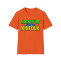 Adult Soft Cotton Shirt- Kickin' It With My Kinfolk